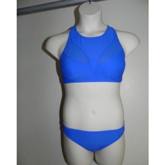 Apollo Swimwear Bikini Womens Blue Large NWT - Picture 1 of 5